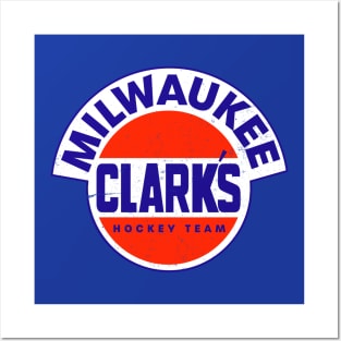 Defunct Milwaukee Clarks Hockey 1949 Posters and Art